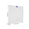 DECOMELODY 2-Pack Reusable Nail Dust Collector Filters, White view 2