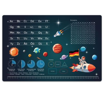 Kids' Desk Mat 60 x 40 cm, Space