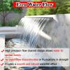 Adjustable Stainless Steel Pond Waterfall Spillway, Silver, 32 in/81 cm view 3