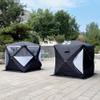 Portable Pop-Up Ice Fishing Shelter, Thermally Insulated Hub-Style Winter Tent for 3–5 People view 3