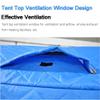 Portable Pop-Up Ice Fishing Shelter, Thermally Insulated Hub-Style Winter Tent for 3–5 People view 4