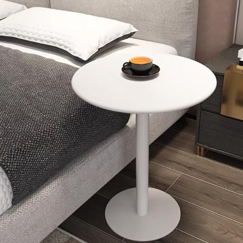 Bistro Table with Metal Base for Kitchen, Bar, and Outdoor Use, Easy Assembly