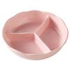 Set of 3 Divided Ceramic Plates, 20.3 cm view 1