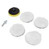 SIXRUN 6-Piece Wool Polishing Pad Kit for Car Buffers view 1