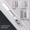 Accordion Folding Door for Kitchens and Bathrooms view 4