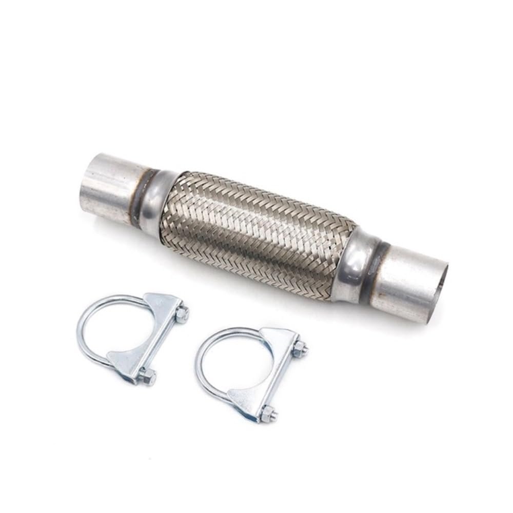 YUANYAO 45mm 47mm 51mm 53mm Stainless Steel Car Exhaust Flex Pipe Bellows Flexible Connection Coupling (51mm x 120mm x 220mm)