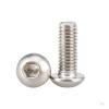 2–50 pcs Button Head Hex Socket Screws, M1.6–M12, ISO 7380, 304 Stainless Steel A2 (75 mm, M10, 2 pcs) view 1