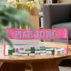 Bvizyelck Transparent Mahjong Tile Storage Bag view 2