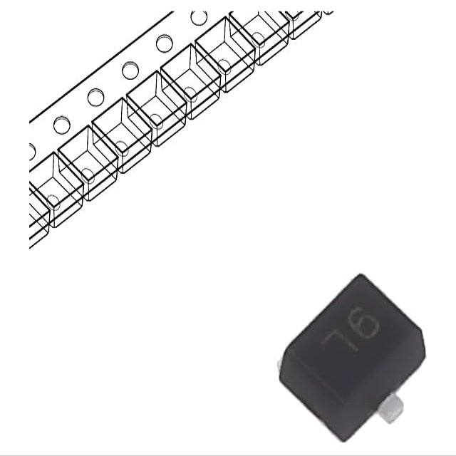 5x BZB984-C15,115 Zener Diode, 0.425 W, 15 V, SMD Reel, SOT663, Ifmax 200 mA, Nexperia