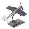 AKLOSIPY Solar-Powered Airplane Model with Rotating Propellers view 1
