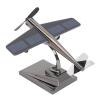 AKLOSIPY Solar-Powered Airplane Model with Rotating Propellers view 3