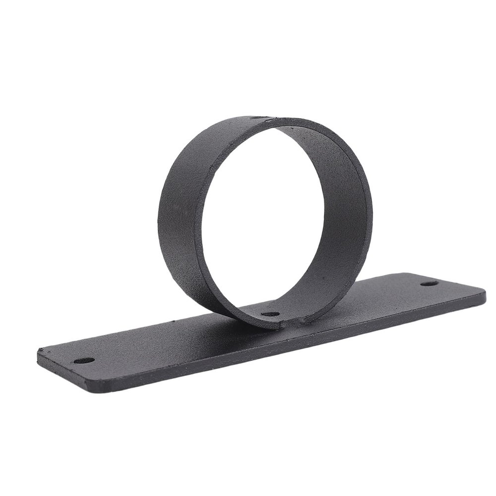 BAFOVY 2-Pack Stainless Steel Rope Fence Hooks, Black Decorative Holders