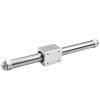 JNMING RMS20 Rodless Cylinder with Magnetic Coupling, 20 mm Bore, 800 mm Stroke view 3