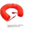 Artibetter PU Flexible Spiral Air Hose with Quick Coupling view 2