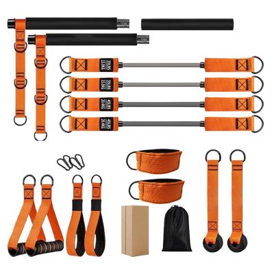 Portable Pilates Bar with Resistance Bands