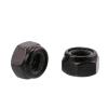550-Piece DIN 985 Nylon Lock Nut Set, M2–M12, 304 Stainless Steel, Black Zinc Insert view 1