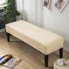 Water-Resistant Jacquard Dining Bench Cover view 4