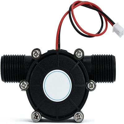 12V DC Micro Hydroelectric Generator - Pipe-Type Water Turbine Power Generator for Efficient Water-Flow Energy Conversion, Ideal for Home and Outdoor Use
