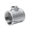 ICXLPMC 1" to 1/2" BSP Female-Thread Stainless Steel Tee Adapter view 1