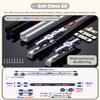 Interior Sliding Door Hardware Set with Soft-Close Rollers, 36/48/72-Inch Box Rail view 4