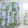 AUWUUA Boho Shower Curtain with Abstract Floral Pattern, 170 x 185 cm view 2