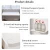 Folding Wall Table, Wall-Mounted Folding Desk and Workbench for Small Spaces, White (40 x 25 cm) view 4