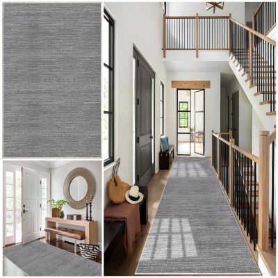Non-Slip Hallway Runner Rug 80 x 180 cm, Washable Kitchen Runner