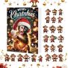 Cute Monkey Acrylic Christmas Countdown Calendar view 1