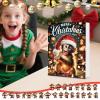 Cute Monkey Acrylic Christmas Countdown Calendar view 3