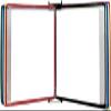 A4 Wall-Mounted Presentation Folder Holder, Multicolored view 1