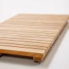 Non-Slip Solid Teak Wood Shower Mat, 76.2 x 99.1 cm, Waterproof, for Bathroom and Kitchen view 1