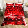 Homemissing Red Race Car Duvet Cover Set, 200 x 200 cm view 3