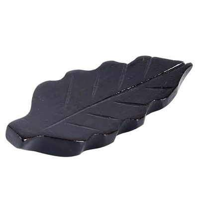 Wooden Chopstick Holder - Leaf Shape
