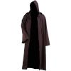 Men's Hooded Robe Fancy Cool Cosplay Costume (Coffee, XL) view 1