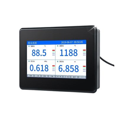8-Channel Touchscreen Paperless Recorder for Temperature, Voltage and Current