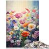 1000-Piece Flower Field Puzzle for Adults, Ages 14+, 26 x 38 cm view 2