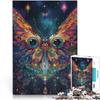 1000-Piece Psychedelic Butterfly Puzzle for Adults and Teens, Ages 14+ view 1