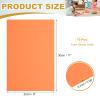 sourcing map EVA Foam Sheets, A4, 30.5 x 20.3 cm, Orange, 2 mm, 10-Pack view 2
