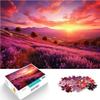 1000-Piece Lavender Fields Jigsaw Puzzle for Adults, Ages 14+, 26 x 38 cm view 1