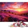 1000-Piece Lavender Fields Jigsaw Puzzle for Adults, Ages 14+, 26 x 38 cm view 2