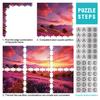1000-Piece Lavender Fields Jigsaw Puzzle for Adults, Ages 14+, 26 x 38 cm view 4