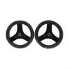 Replacement Wheels, Set of 2, for Shopping Carts and Trolleys, 170 × 8 mm, for Long Service Life and Stable Performance view 3