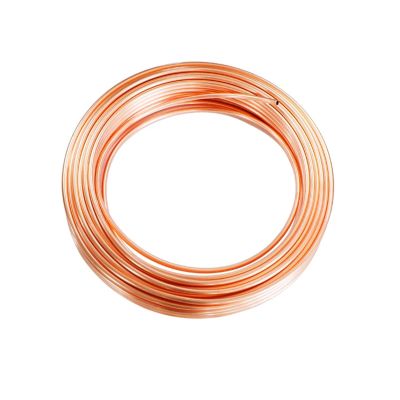 ApuaVireo&Co Flexible Soft Copper Tube Coil, 1 Meter, Multiple Sizes, 2–19 mm OD, for Air Conditioning, Oil, Water Cooling, and Refrigeration (16 mm x 1 mm)