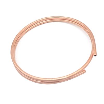 ApuaVireo&Co Flexible Coiled T2 Red Copper Tube, 4 m, Multiple Sizes for Cooling (3 × 0.5 mm)