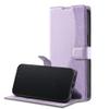 Lucyliy Leather Case for Oppo A78 4G with Card Slot, Wallet Compartment and Fold-Over Closure, Purple view 2