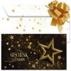 GESCHENKGUTSCHEINcom Christmas Gift Voucher Set, 10 Vouchers with Envelopes and Bows view 1