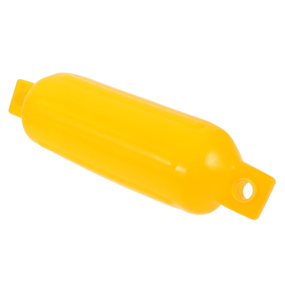 Inflatable Yacht Docking Bumper Boat Fender, Yellow PVC, for Kayaks and Boats