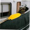 Inflatable Yacht Docking Bumper Boat Fender, Yellow PVC, for Kayaks and Boats view 3