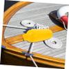 Inflatable Yacht Docking Bumper Boat Fender, Yellow PVC, for Kayaks and Boats view 4