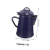 IMIKEYA Enamel Coffee Kettle, 1.2 L, for Cafés and Home view 2